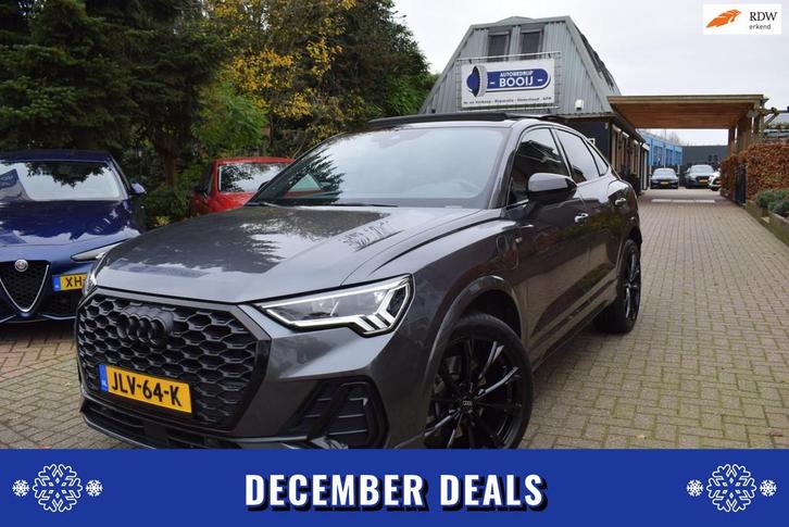 Audi Q3 Sportback 45 TFSI e S-LINE 245pk/PANODAK/LEDER/CARPL, Auto's, Audi, Bedrijf, Te koop, Q3, ABS, Achteruitrijcamera, Airbags