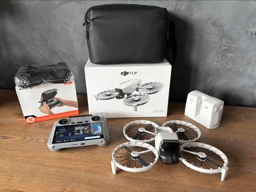 DJI Flip Fly More Combo + Smart Controller + Extra’s, Audio, Tv en Foto, Drones, Zo goed als nieuw, Ophalen of Verzenden
