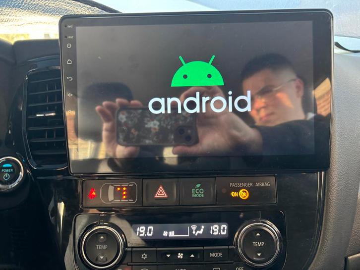 Android Auto Radio Mitsubishi Outlander PHEV 2013+, Auto diversen, Autoradio's, Zo goed als nieuw, Ophalen