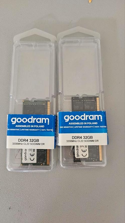 Goodram GR3200S464L22/32G, Computers en Software, RAM geheugen, Zo goed als nieuw, Desktop, 32 GB, DDR4, Ophalen