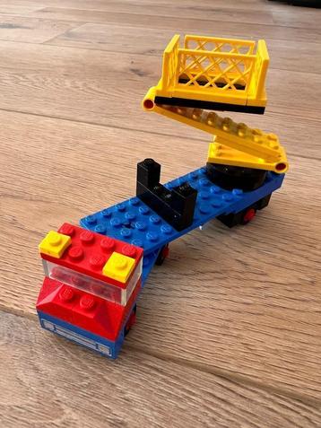 Lego set 655 - vrachtwagen met hoogwerker uit 1973 beschikbaar voor biedingen