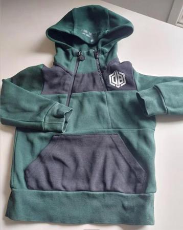 Vingino Trui Sweater Hoody Groen Zwart Daley Blind maat 3 98 beschikbaar voor biedingen