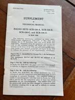 WO2 Amerikaans voorschrift SCR-536 walkie talkie 1944 radio, Verzamelen, Amerika, Verzenden, Landmacht