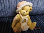 cherished teddies - phoebe/prudence/r.harrison hartford/roos, Ophalen of Verzenden, Zo goed als nieuw, Beeldje, Cherished Teddies