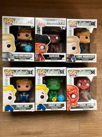 Funko Pop! Fallout Collectie beschikbaar voor biedingen