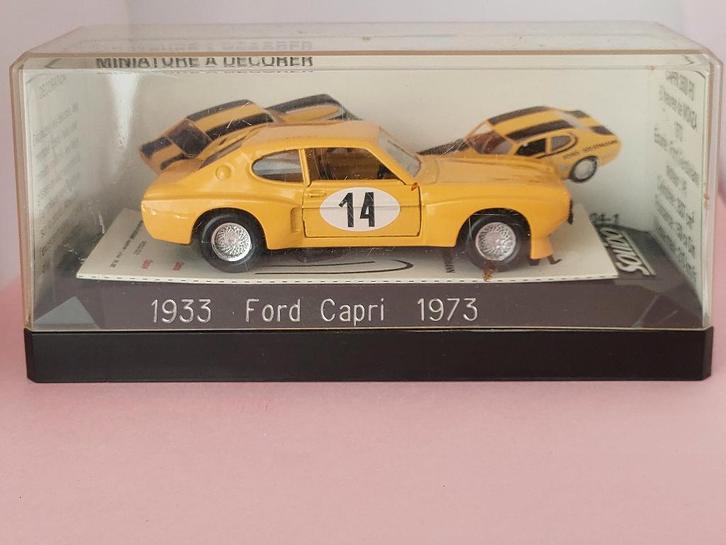 FORD CAPRI RS 2600 SOLIDO JAREN 80 ONBESPEELD IN DOOS, Hobby en Vrije tijd, Modelauto's | 1:43, Nieuw, Auto, Solido, Ophalen of Verzenden