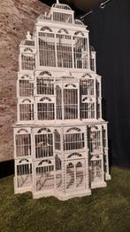 Hele grote brocante vogelkooi, Ophalen, Zo goed als nieuw, Vogelkooi