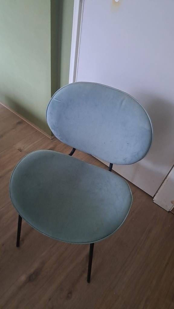 Stoel aqua, Ophalen, Minder dan 55 cm, Zo goed als nieuw, 60 cm of meer