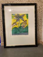 zeefdruk corneille, Ophalen