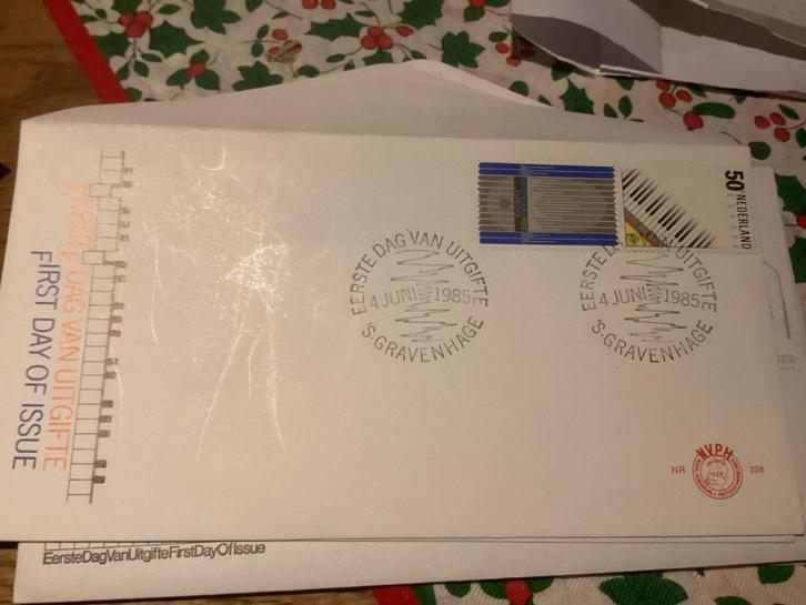 No6351 Afwijkend E228 anders geplakt Heb ook van Nederland, Postzegels en Munten, Postzegels | Eerstedagenveloppen, Onbeschreven