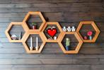 Wand decoratie hexagon, Ophalen