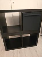 Ikea Kallax kasten zwart/bruin, Huis en Inrichting, Kasten | Overige, Ophalen, Zo goed als nieuw