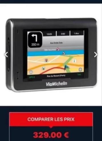 GEBRUIKT! ViaMichelin navigatiesysteem 1GB SD €73,99 beschikbaar voor biedingen