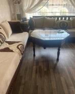 Seddari Marokkaanse Banken met Tafel, Huis en Inrichting, Tafels | Salontafels, Gebruikt, 100 tot 150 cm, Overige vormen, Minder dan 50 cm