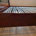bed 180 cm bruin, Ophalen, Gebruikt, Tweepersoons, 180 cm