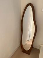 Asymmetrische Spiegel - 160x55 cm - Bruin, Huis en Inrichting, Woonaccessoires | Spiegels, Ophalen, Nieuw, Overige vormen, 150 tot 200 cm