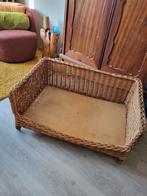 Grote rieten hondenmand, Dieren en Toebehoren, Ophalen of Verzenden, Gebruikt, Riet