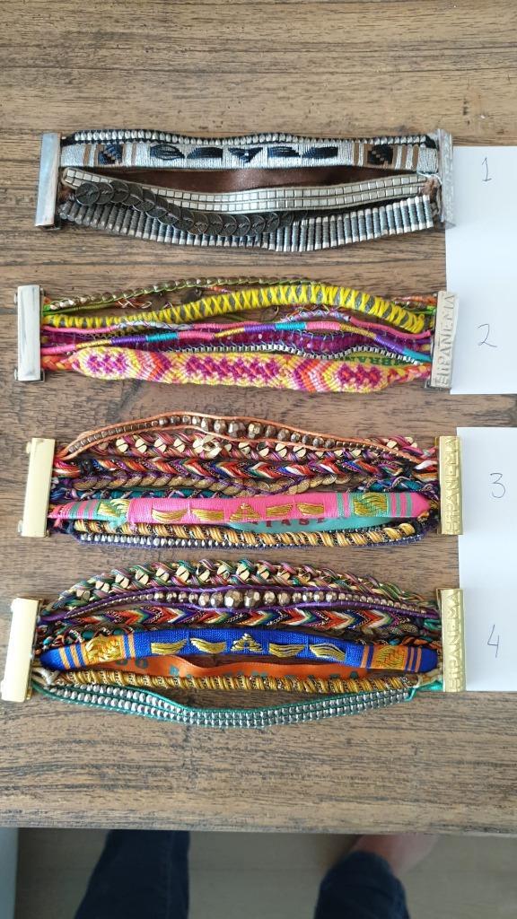 Hipanema armbanden, Sieraden, Tassen en Uiterlijk, Armbanden, Zo goed als nieuw, Overige materialen, Overige kleuren, Ophalen of Verzenden