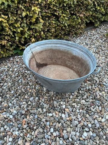 Zinken teil als plantenbak beschikbaar voor biedingen