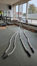Battle rope 2 verschillende diktes, Ophalen, Gebruikt, Battle rope