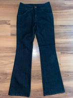 Prachtige Wrangler jeans / spijkerbroek met bootcut pijp, Zwart, Nieuw, W30 - W32 (confectie 38/40), Wrangler