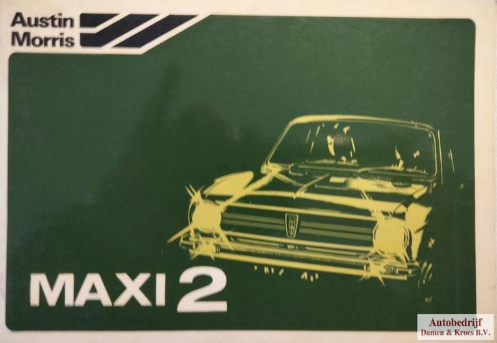 Handboek Austin Maxi2 AKM4665, Auto diversen, Handleidingen en Instructieboekjes, Ophalen of Verzenden