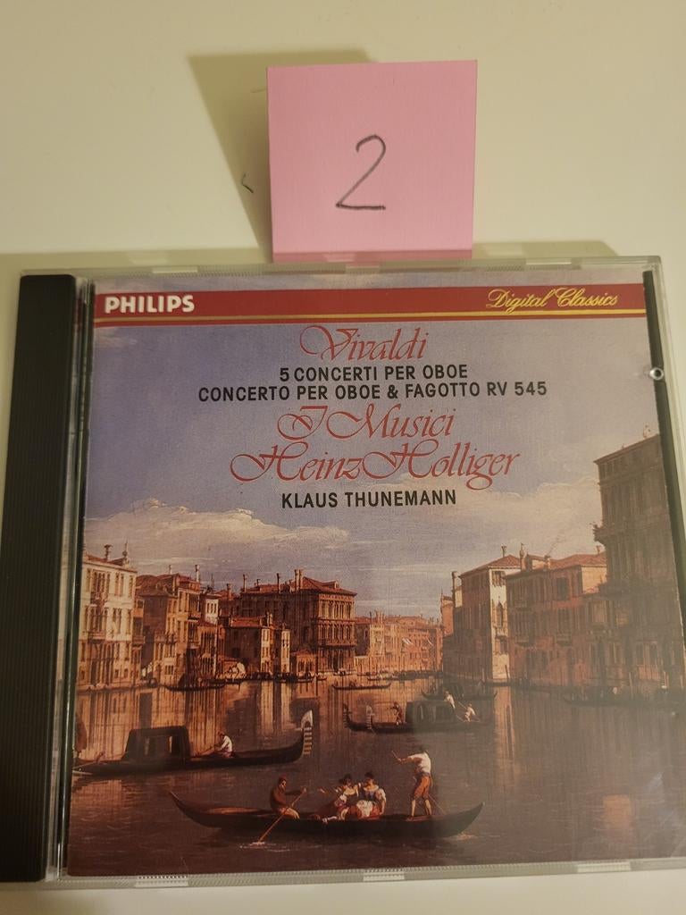 Vivaldi - Concerti per Oboe & Fagotto - CD, Cd's en Dvd's, Ophalen of Verzenden, Barok, Zo goed als nieuw, Kamermuziek