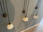 hanglamp, Huis en Inrichting, Lampen | Hanglampen, Ophalen, Gebruikt, Klassiek, Glas