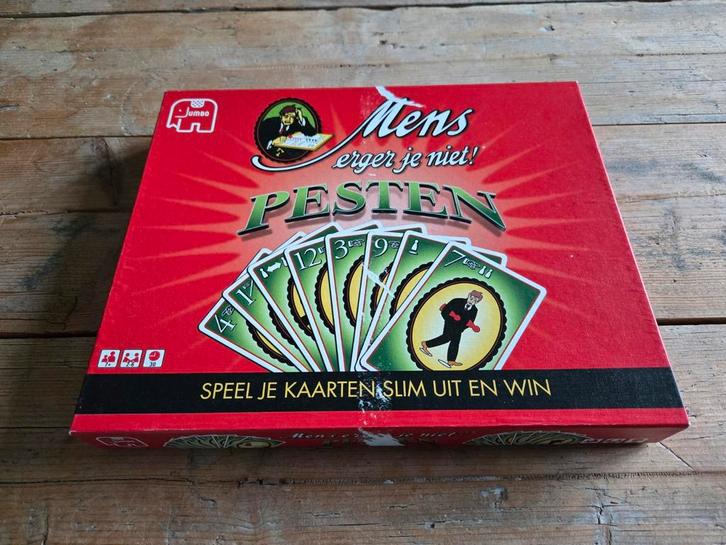 Mens Erger Je Niet Pesten - Kaartspel, Hobby en Vrije tijd, Gezelschapsspellen | Kaartspellen, Gebruikt, Drie of vier spelers