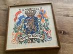 Borduurwerk Koning Beatrix, Ophalen of Verzenden, Gebruikt, Overige typen