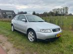 Audi A3 1.8 92KW 3D 1999 Grijs, Auto's, Voorwielaandrijving, 125 pk, 4 cilinders, 610 kg