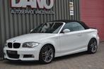 Bmw 1-serie Cabrio 125i High Executive M-Pakket Leer/Navi/Xe, Auto's, 1-Serie, Achterwielaandrijving, Gebruikt, Zwart