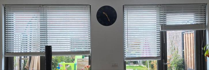 4x jaloezieën Gamma OK, Huis en Inrichting, Stoffering | Gordijnen en Lamellen, Zo goed als nieuw, 50 tot 100 cm, Ophalen