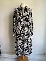 miljuschka jurk maat 40 zwart wit, Kleding | Dames, Maat 38/40 (M), Wit, Zo goed als nieuw, Knielengte