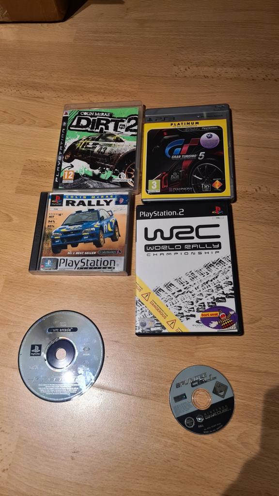Racegame Collectie - PS1, PS2, PS3, Gamecube, Spelcomputers en Games, Games | Overige, Gebruikt, Racen en Vliegen, 1 speler, Vanaf 3 jaar