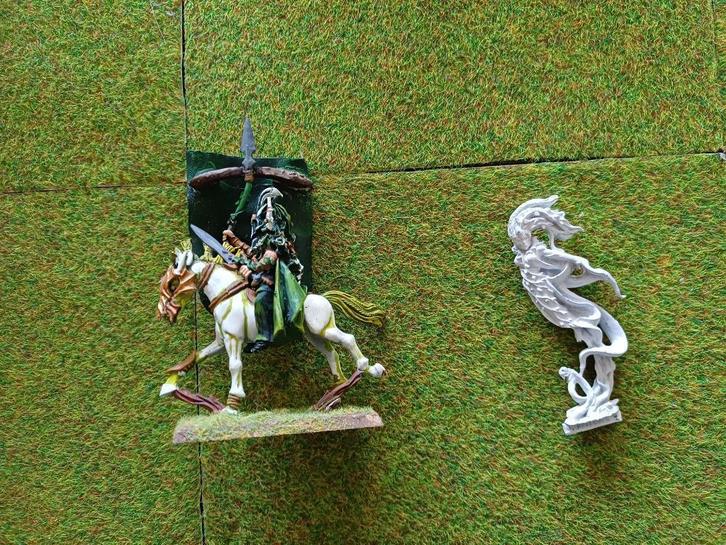 Warhammer wood elves, Hobby en Vrije tijd, Wargaming, Gebruikt, Warhammer, Figuurtje(s), Geverfd, Ophalen of Verzenden