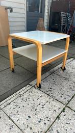 Bijzettafel vintage wietjes Scandinavisch Ikea, Ophalen, Huis en Inrichting