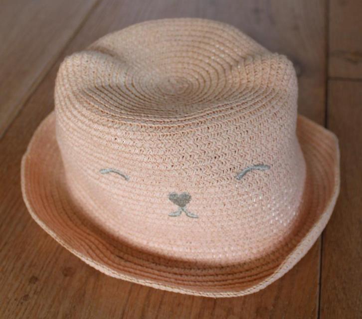 Lief hoedje 3-5 jaar, Kinderen en Baby's, Kinderkleding | Petten en Hoeden, Gebruikt, Meisje, 104 of kleiner, Hoed, Ophalen of Verzenden