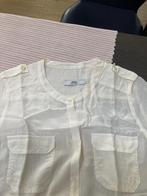 0039Italy by PAUW bloes blouse zijden 38-40, Maat 38/40 (M), Wit, Zo goed als nieuw, Verzenden