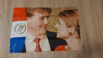 Nw vlag uitgegeven verloving Willem Alexander en Maxima beschikbaar voor biedingen