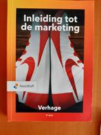 Inleiding tot de marketing, Ophalen of Verzenden, Zo goed als nieuw, Economie en Marketing, Bronis Verhage