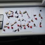 22 vintage (baars)spinners, Luxor, Veltic, Fleks etc, Watersport en Boten, Ophalen of Verzenden, Gebruikt, Molen