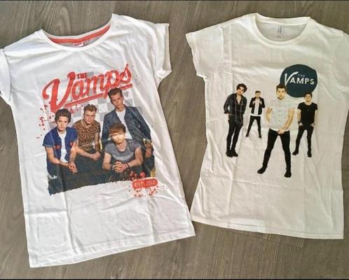 The Vamps 2 shirts , maatje 158 164, Kinderen en Baby's, Kinderkleding | Maat 158, Gebruikt, Meisje, Shirt of Longsleeve, Ophalen