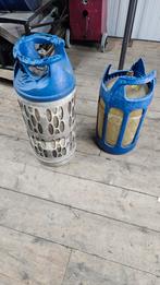 2x gasfles kunstof, Caravans en Kamperen, Kampeeraccessoires, Ophalen of Verzenden, Zo goed als nieuw
