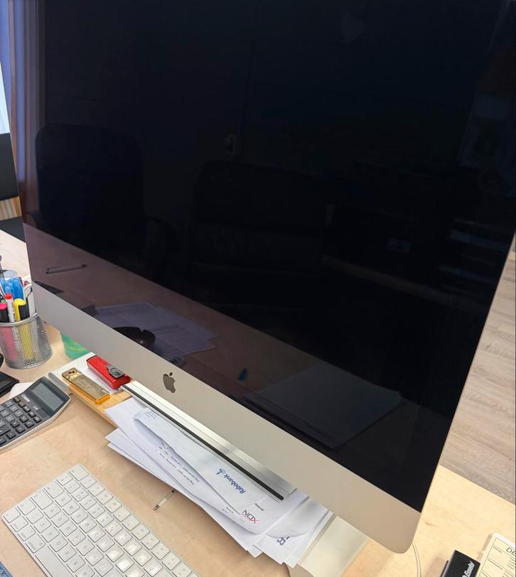 Apple iMac 27" Retina 5K - 2020, Computers en Software, Apple Desktops, Gebruikt, iMac, Onbekend, 3 tot 4 Ghz, 8 GB, Ophalen