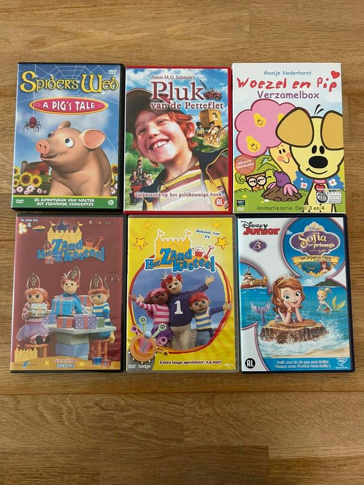DVD kinderen, Cd's en Dvd's, Dvd's | Kinderen en Jeugd, Zo goed als nieuw, Alle leeftijden, Ophalen of Verzenden