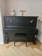 Staande zwarte piano, FR Schmidt, Berlin, Muziek en Instrumenten, Piano's, Ophalen, Gebruikt, Zwart, Piano