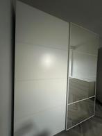 IKEA PAX kledingkast wit met spiegel | ZGAN, Huis en Inrichting, Kasten | Kledingkasten, Ophalen of Verzenden, Zo goed als nieuw
