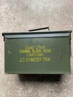 MUNITIKISTJE  , staal., Ophalen of Verzenden, Landmacht, Nederland, Mes of Dolk