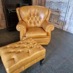 Haeck draaibare fauteuils + hocker set - Golden oak, Ophalen